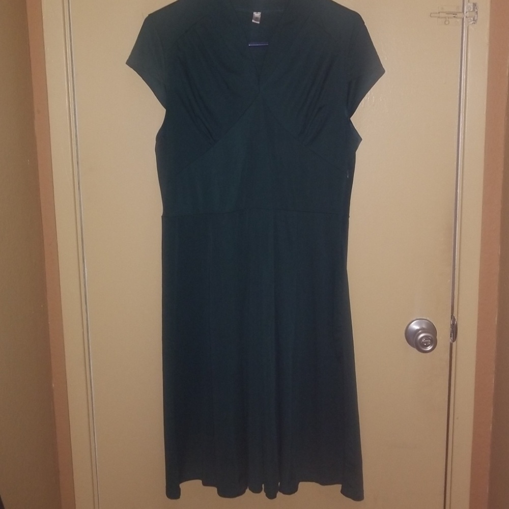 Green dress